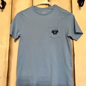 Vineyard Vines boys, shark week T-shirt, size small.